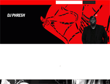 Tablet Screenshot of djphresh.com